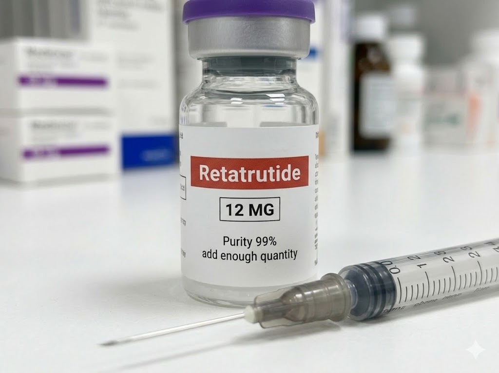 vial of retatrutide